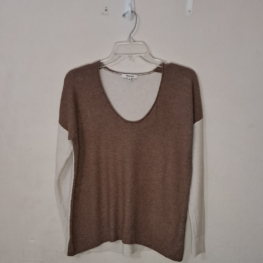Madewell Women's Size Small Lightweight Scoopneck Sweater